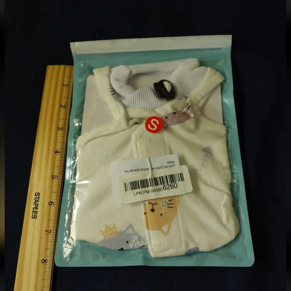 Small Pet Recovery Cover Up, New, Factory Sealed, unbranded for Cat or Dog